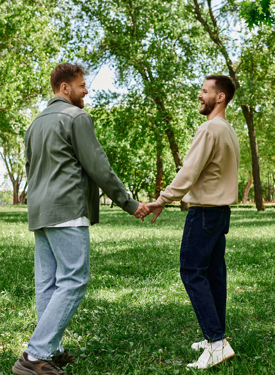 Ein homosexuelles Paar